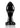 Crystal Premium Glass Flower Probe - Black