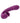 Deep Ecstasy Rechargeable Silicone Ribbed Thrusting Rabbit Vibrator with Clitoral Stimulator - Purple