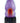 Delite Heated Rose Rechargeable Masturbator - Purple