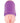 Delite Two Ways Vagina and Ass Masturbator - Blue/Purple/Vanilla