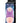 Delite Two Ways Vagina and Ass Masturbator - Blue/Purple/Vanilla