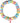 Dicky Charms Multi Flavored Penis Shaped Candy In A Super Stretch Necklace - Multicolor