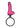 Dildo Pink Keychain
