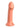 Dillio Platinum Big Hero Silicone Dildo - Orange - 6in