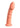 Dillio Platinum Super Eight Silicone Dildo - Orange - 8in
