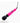 Doxy Die Cast Wand Metal Plug-In Vibrating Body Massager - Hot Pink/Metal/Pink