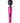 Doxy Die Cast Wand Metal Plug-In Vibrating Body Massager - Hot Pink/Metal/Pink