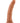 Dr. Skin Glide Self Lubricating Dildo - Caramel - 7.5in