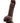 Dr. Skin Silicone Dr. Mason Dildo with Balls and Suction Cup - Chocolate - 9in