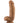 Dr. Skin Silicone Dr. Samuel Dildo with Balls and Suction Cup - Caramel/Mocha - 7in
