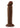 Dr. Skin Plus Posable Dildo - Chocolate - 6in