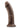 Dr. Skin Plus Thick Posable Dildo with Suction Cup - Chocolate - 8in