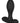 Eclipse Slender Probe Silicone USB Rechargeable Anal Plug Waterproof - Black - 3.75in