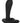 Eclipse Tapered Roller Ball Probe Silicone USB Rechargeable Anal Plug Waterproof - Black - 4in