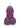 Eden's Candle Vanilla Scented Penis - Eggplant Purple/Purple