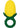 Edgy Veggies Corn Holer Silicone Mini Vibrator - Green/Yellow