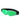 Electra Play Things Pu Leather Blindfold - Green