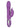 Enchanted Kisser Rechargeable Silicone Thrusting Rabbit Vibrator - Purple