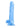 Fantasia Ballsy Dildo - Blue/Clear - 6.5in