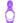 Fantasy C-Ringz Ultimate Silicone Couples Cage Cock Ring - Purple