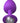 Fantasy For Her Her Little Gem Large Plug Anal Play Silicone Waterproof - Purple - Large
