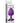 Fantasy For Her Her Little Gem Large Plug Anal Play Silicone Waterproof - Purple - Large