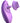 Fantasy For Her Silicone Fun Tongue Rechargeable Multi Function Waterproof - Purple