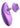 Fantasy For Her Silicone Fun Tongue Rechargeable Multi Function Waterproof - Purple