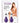Fetish Fantasy Series Nipple Erector - Clear/Purple - Set