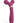 Fireball Rechargeable Silicone Body Massager and Vibrator - Plum Star/Purple