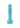 Firefly 5 Inch Pleasures Silicone Glow In The Dark Dildo - Blue/Glow In The Dark - 5in