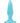 Firefly Pleasure Plug Mini Butt Plug - Blue/Glow In The Dark