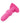 First Time Vibrating Beaded Silicone Rechargeable Probe - Pink