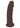Fleshstixxx Dual Density Silicone Bendable Dong - Chocolate - 9in