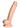 Fleshstixxx Silicone Bendable Dong with Balls - Vanilla - 7in