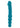 Flip Flop Rechargeable Silicone Dual End Vibrator - Blue