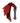 Flogger Enamel Pin - Grey/Red