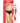 Frisky Double Love Connection Rechargeable Silicone Panty Vibe with Remote - Red