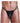 Fundies Hundcuff G-String with Toy Handcuffs - Black - One Size