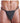 Fundies Referee G-String with Whistle - Black/White - One Size