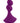 Gender X Ball Game Rechargeable Silicone Rotating Vibrator - Purple