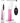 Gender X Pink Paradise Silicone Rechargeable Vibrator with Remote Control - Clear/Pink