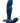 Gender X True Blue Rechargeable Silicone Thrusting Anal Vibrator - Blue