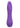 Gia Dual Flicker Silicone Rechargeable Vibrator - Purple