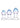 Glas Amethyst Rain Anal Training Kit - Clear - 3 Piece