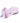 Glas Blossom Ring Glass Anal Plug - Pink