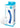 Glas Curved G-Spot Glass Dildo - Blue - 6in