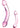 Glas Double Trouble Purple Dildo - Purple
