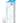 Glas Girthy Ribbed G-Spot Glass Dildo with Handle Grip Double End - Clear - 12in