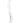 Glas Pelvic Glass Wand Double Ended - Clear - 11in